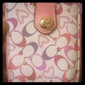 Authentic Coach Cell Phone/Ipod Holder