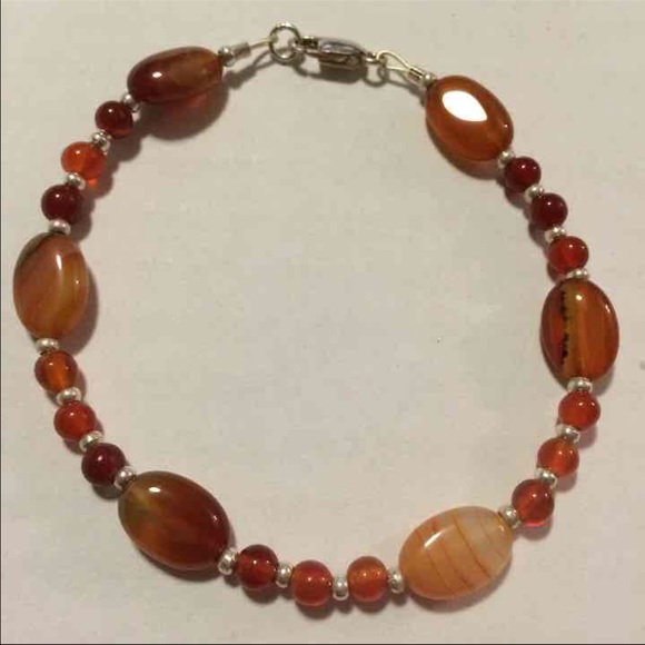 Semi Precious Stone & Sterling Silver