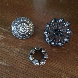 Fashion rings size 7.  $4 per ring