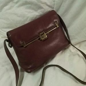 Vintage Ox Blood Leather Etienne Aigner Bag