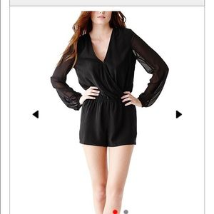 Guess long sleeve romper size xs