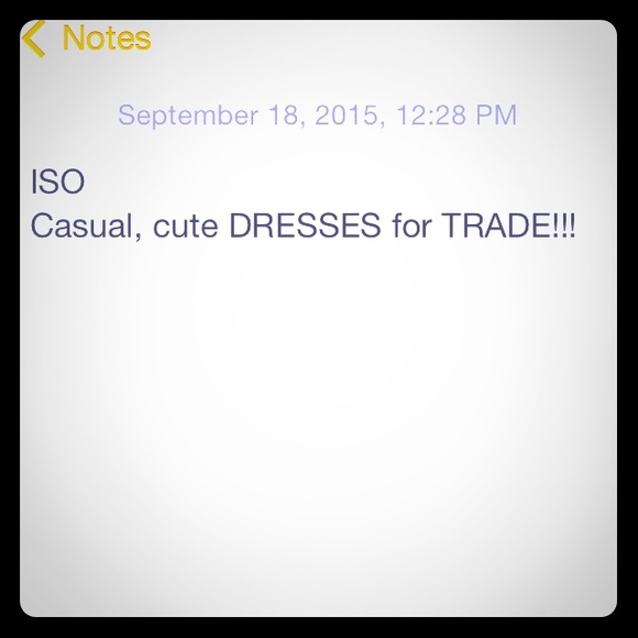 Looking for dresses!!