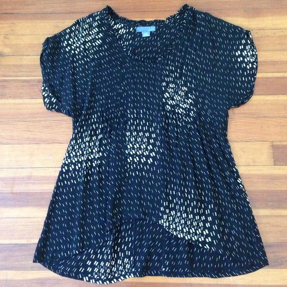 Anthropologie "Sudden Downpour Top" - Picture 2 of 4