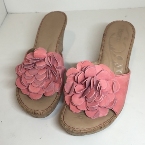 Born open toe wedges