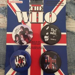 The Who button set
