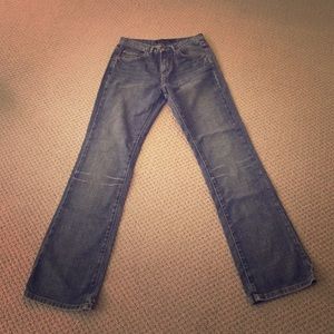 Calvin Klein Stone Wash Straight Leg Jeans