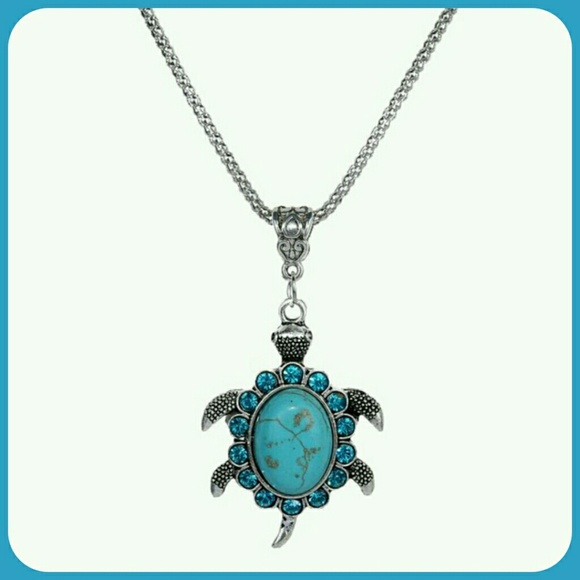 TIBETAN SILVER  Jewelry - 🐢TURTLE  NECKLACE🐢