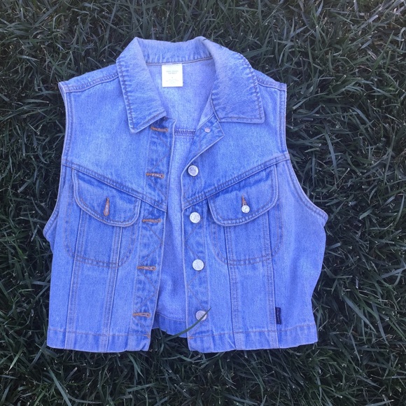 Denim vest