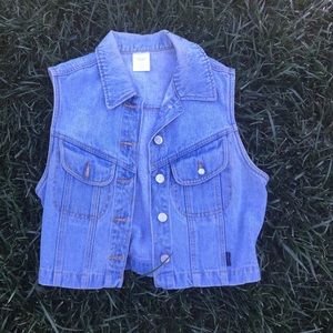Denim vest