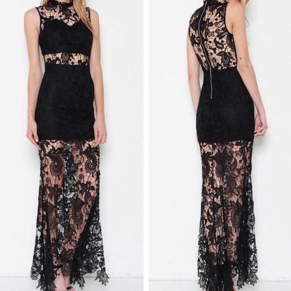 Lace crochet latse dress
