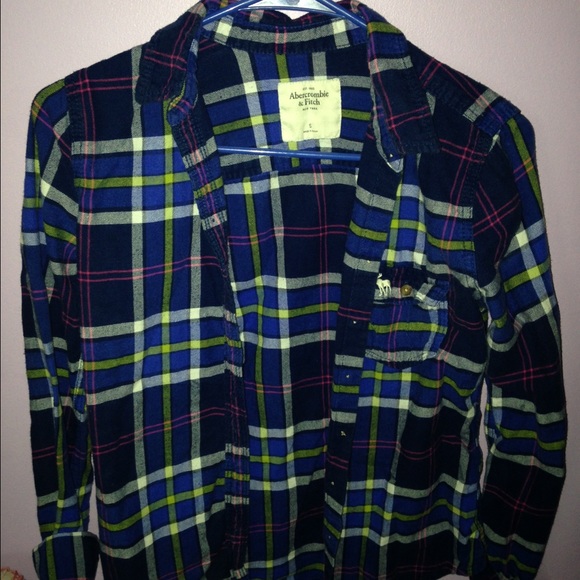 Abercrombie & Fitch Tops - Abercrombie & Fitch plaid shirt.