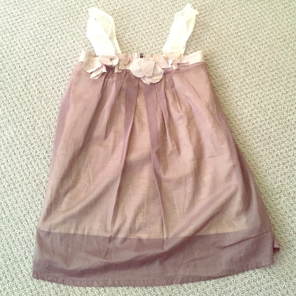 PIKO 1938 Grey/ White Organza Tunic