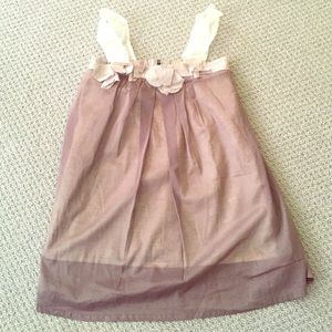 PIKO 1938 Grey/ White Organza Tunic