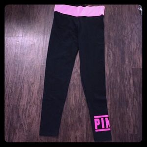 Black and pink vs pants