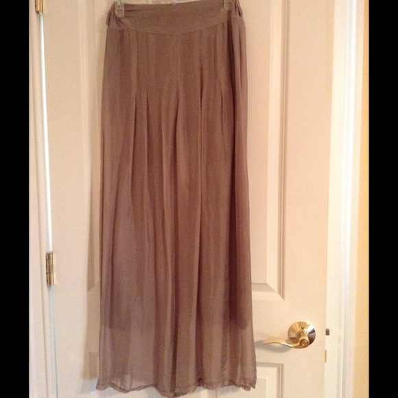 Sheer pants lined
