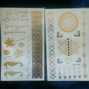 6 sheets Flash tattoo bunde