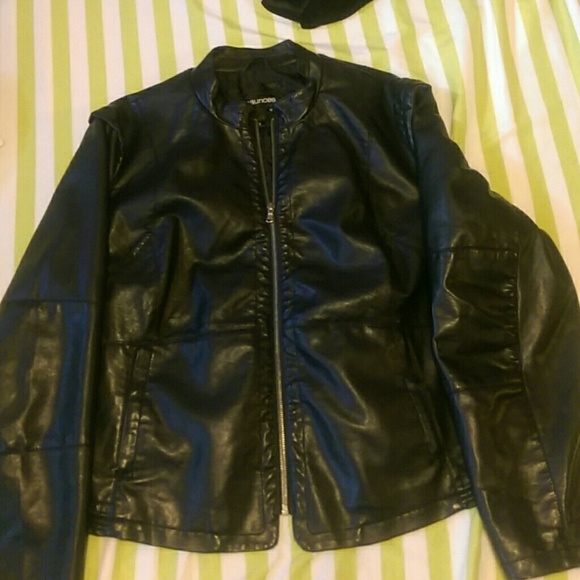 Leather jacket