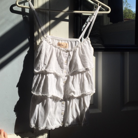 Ruffled tank