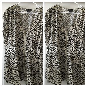 Leopard blouse