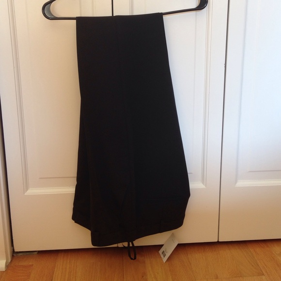 Black pleated Topshop pants