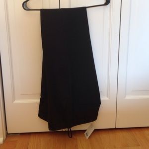 Black pleated Topshop pants