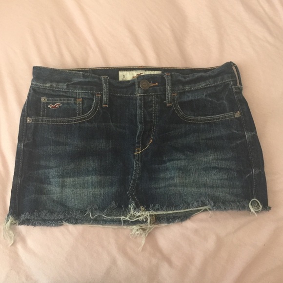 Hollister Denim Mini Skirt