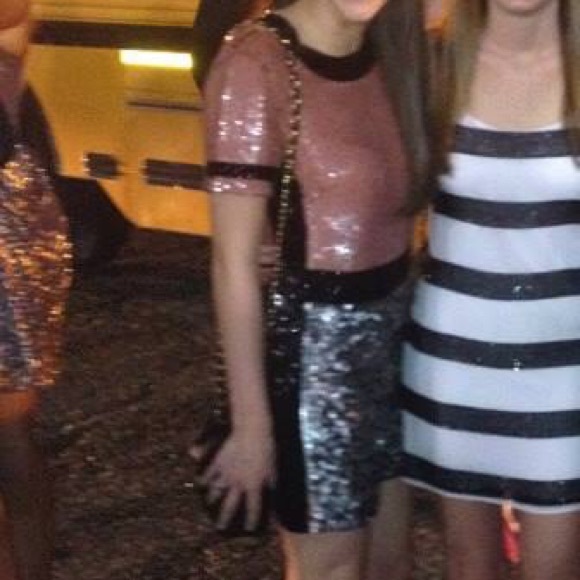 French Connection Shelly Sequin Dress - Picture 4 of 4