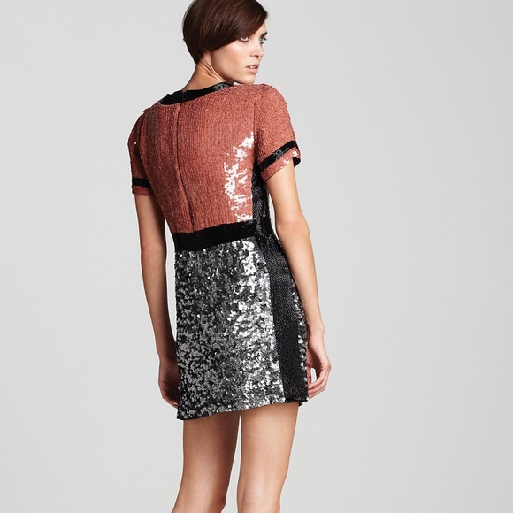 French Connection Shelly Sequin Dress - Picture 2 of 4