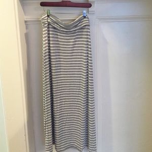 J Crew cotton maxi skirt