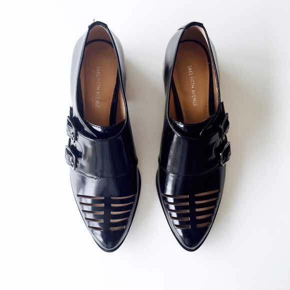 Saks Fifth Avenue Shoes - Editor/HP ✨ Monk Oxfords