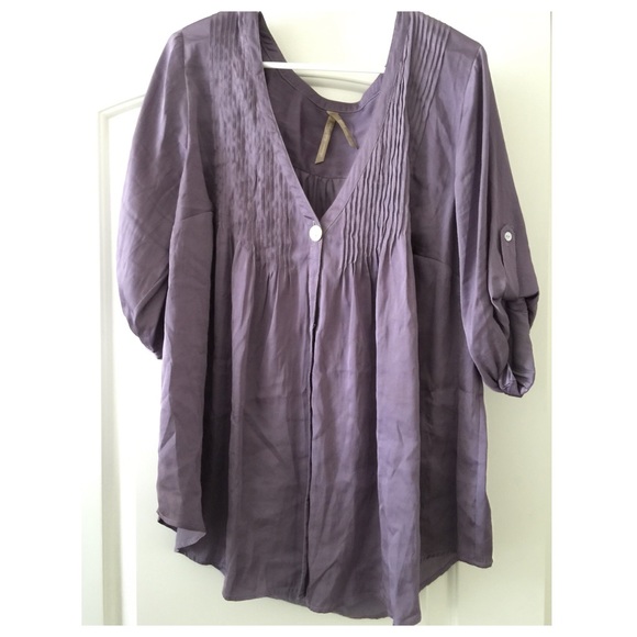 Purple blouse