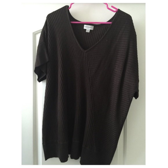 Dark brown sweater shirt