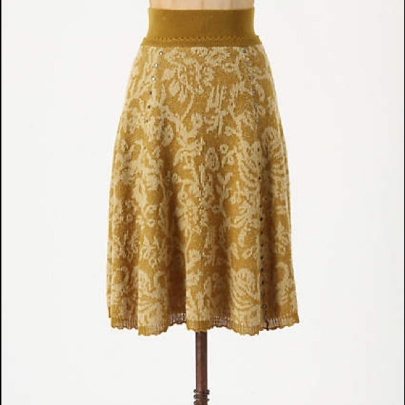 ❌ SOLD Anthropologie Hellebore Sweater Skirt size