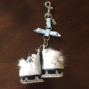 Ice Skates Keychain