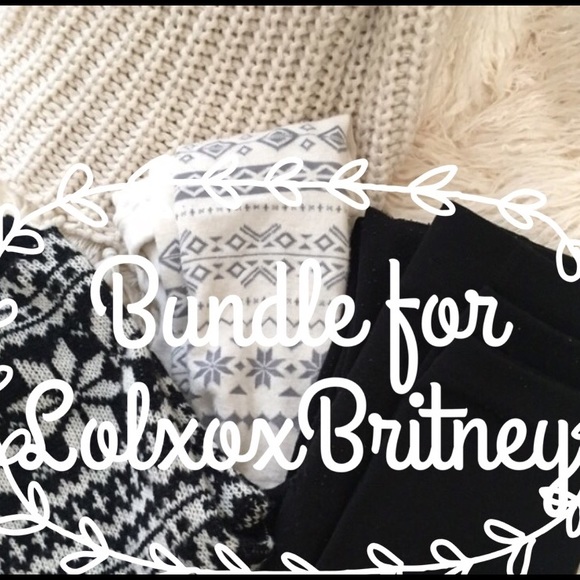 Reserved bundle for @lolxoxobritney