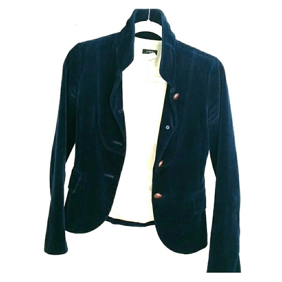 JCREW velvet jacket