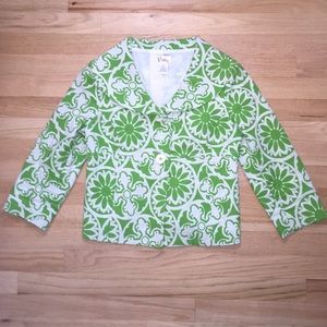 Lilly Pulitzer crop jacket
