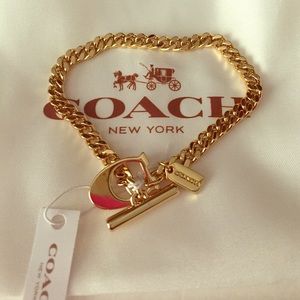 Coach Signature Toggle Bracelet