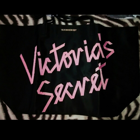 VICTORIA SECRET RIBBON TOTE BAG !! - Picture 1 of 1