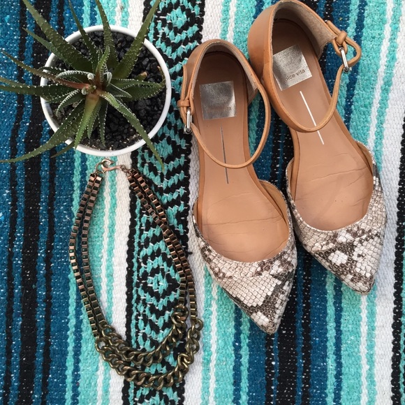 DV by Dolce Vita Shoes - Dolce Vita Snake Print Flats