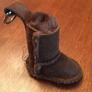 Chocolate UGG Boot Keychain