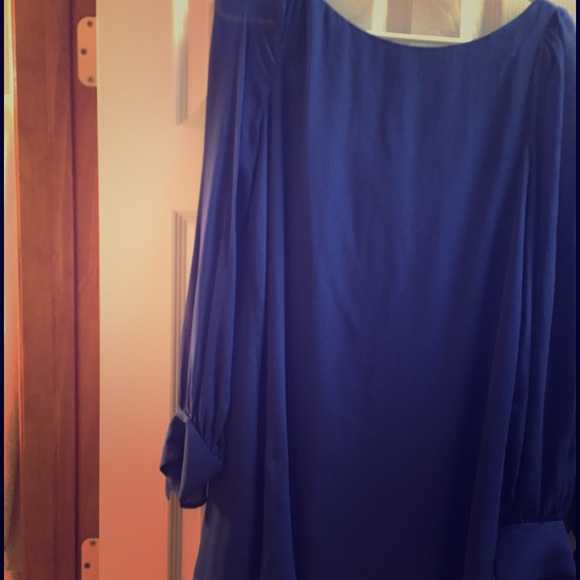 Blue dress