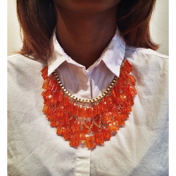 Stylish orange Necklace