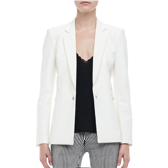 Theyskens' Theory Jackets & Blazers - Theyskens' theory white blazer size 8