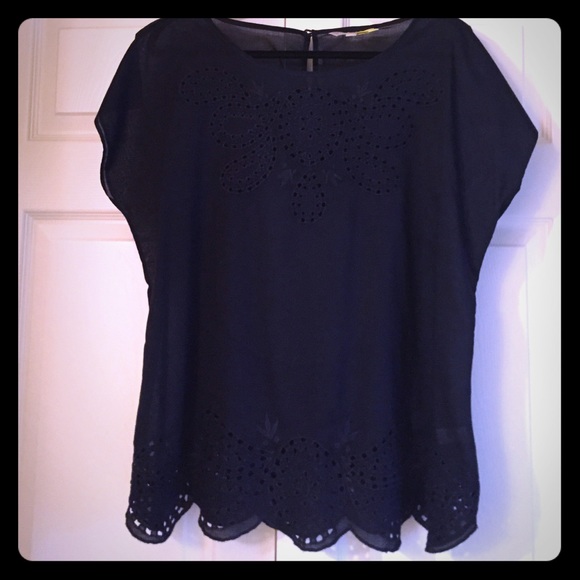 Banana Republic navy top