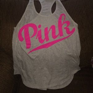 PINK RACERBACK TANK