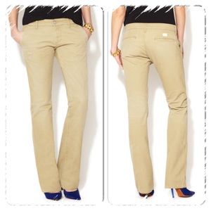 AG Adriano Goldschmied tomboy Khaki boyfriend fit