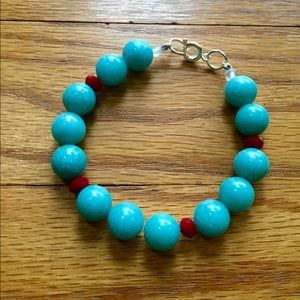 🔻SOLD🔻Dyed Jade Beaded Bracelet