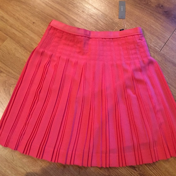 J Crew pleated skirt size 2