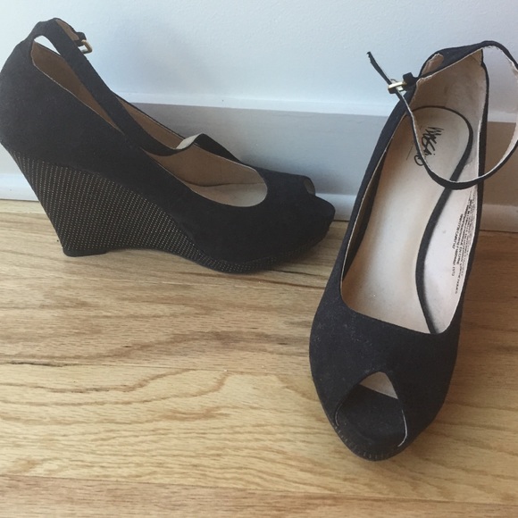 Mossimo Supply Co. Shoes - Peep toe wedges